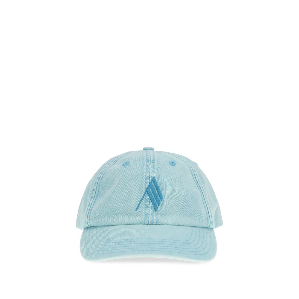 The Attico Light Blue Cotton Cap (Baseball Hat)